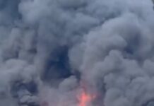 Повеќе од 100 домови се уништени во масивен пожар во Норвешка – пожарникарите на терен и утрово во обид да го стават под контрола