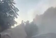 Првите снимки од земјотресот во Италија се застрашувачки: Возила згмечени од камења, урнат е цел рид, страв и паника/ВИДЕО