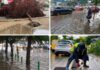 Скопје под вода: Поројот остави хаос, заглавени возила и паднати дрвја низ градот, надлежните тврдат состојбата се стабилизира