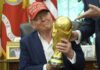 Доналд Трамп ќе вмеша прсти и во големото финале на СП