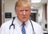 „Д-р“ Доналд Трамп во необично видео ги „лечи“ холивудските ѕвезди