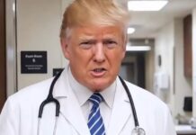 „Д-р“ Доналд Трамп во необично видео ги „лечи“ холивудските ѕвезди