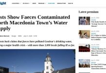 Загадената вода во Гостивар стана светска вест: Од Франција до Катар, странските медиуми известуваат за случајот