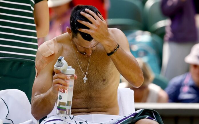 Wimbledon Grand Slam tennis tournament - Day 5