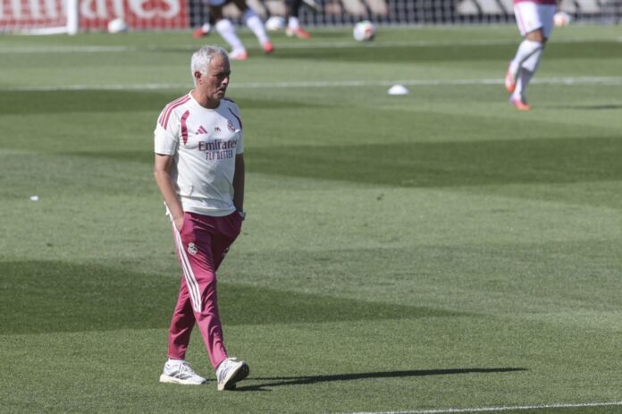Real Madrid training session