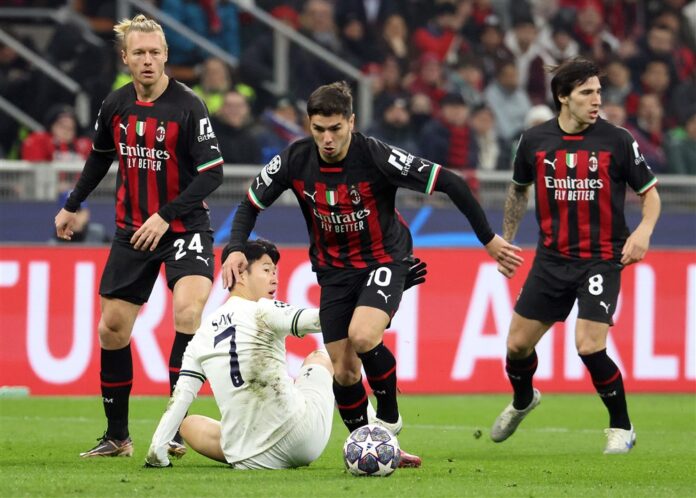 UEFA Champions League Round of 16 - AC Milan vs Tottenham Hotspur