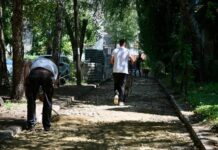 Пристапни патеки и паркинг во Скопје Север
