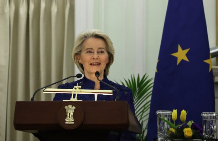 President of the European Commission Ursula von der Leyen visit in India