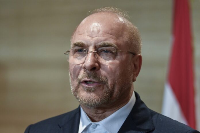 Speaker of the Parliament of Iran Mohammad-Bagher Ghalibaf