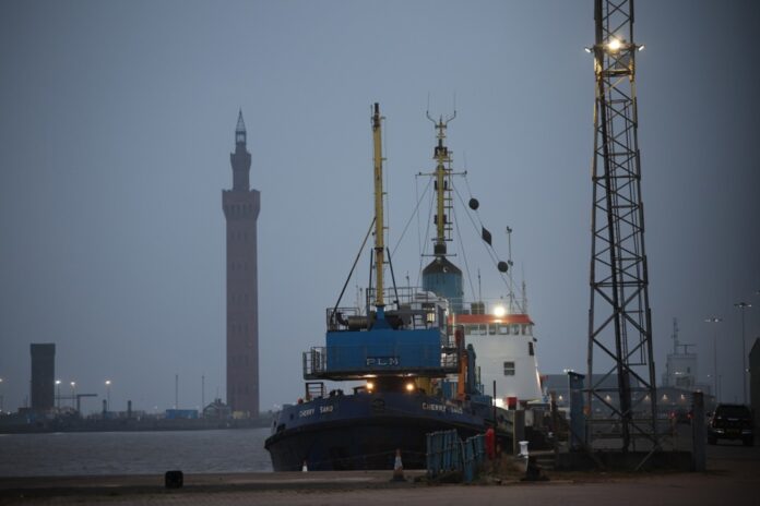 Oil tanker collides with cargo ship in the North Sea