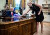 Која е жената што е секогаш покрај Трамп?