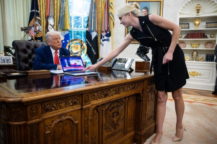 US President Trump, Elon Musk attend press conference in the White House's Oval Office