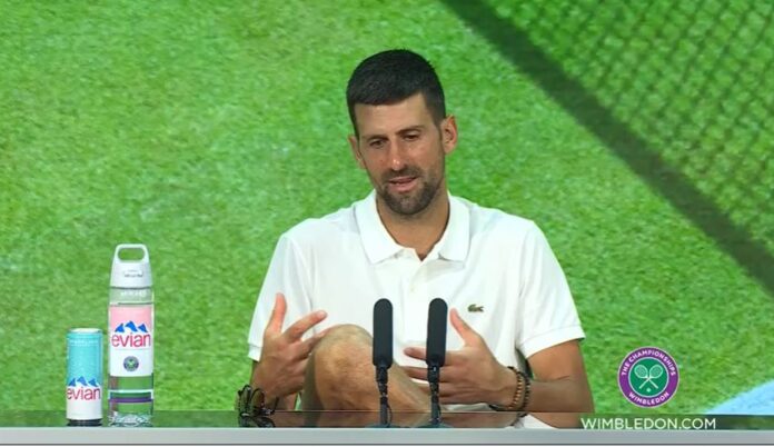 novak gjokovic video sedi