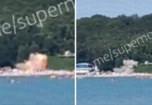 Дрон се урна во руско одморалиште во близина на палатата на Путин, има мртви и ранети/ВИДЕО