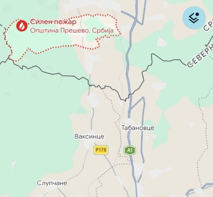 pozar od Srbija