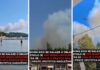 Пожар во грчко одморалиште: Туристите добија итно предупредување за евакуација/ВИДЕО