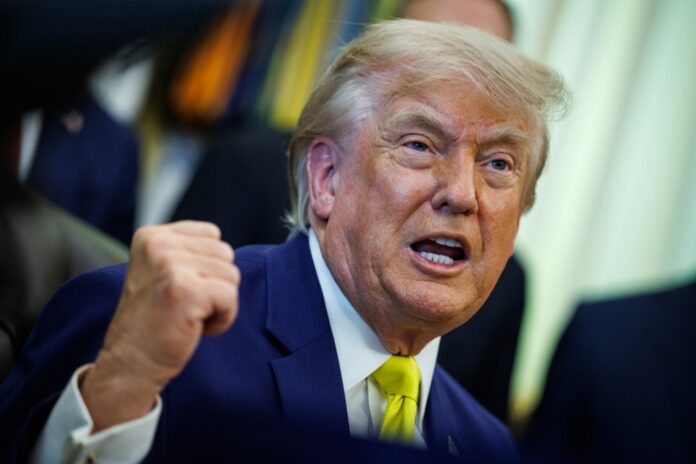 US President Donald Trump announces plan to support US coal industry