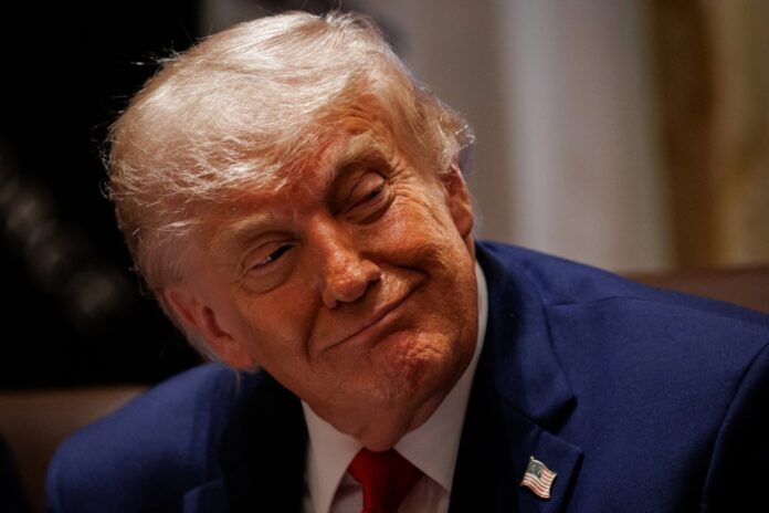 US President Trump holds Cabinet meeting at the White House