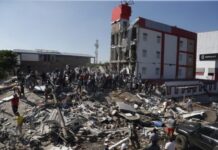 Чудо по земјотресот во Колумбија: Спасена жена која била заробена 30 часа под урнатините