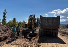 Почна реконструкцијата на локалниот пат од мостот во Драчево до ОХИС