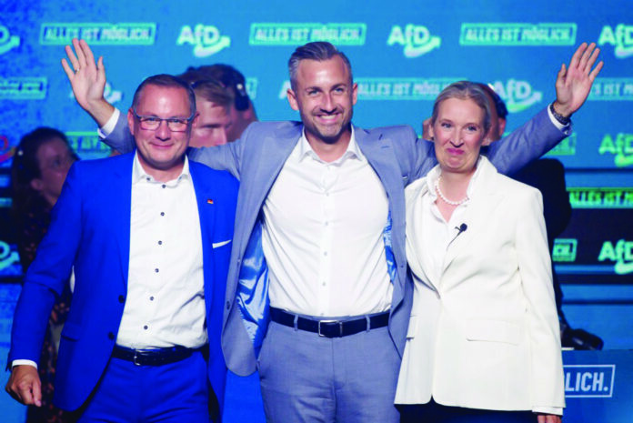 AFD final campaign event ahead of the Saxony-Anhalt state election
