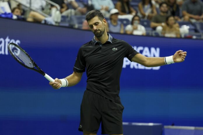 US Open tennis tournament - Day 1