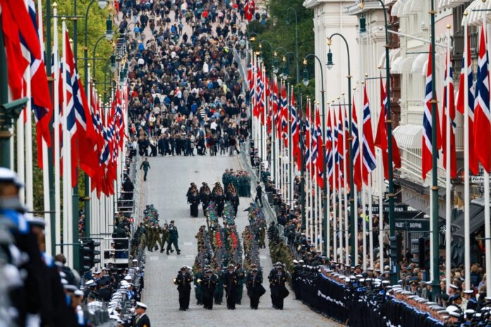 Funeral of Norway's King Harald V
