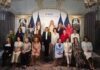 Рози со Меланија, Мицкоски пред говорницата на ОН