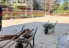 Санирано платото над спортската сала во училиштето „Гоце Делчев“ во Центар
