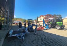 Нова опрема за одржување на јавните површини во Дојран