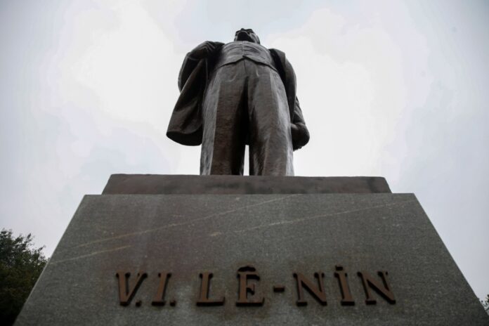 Statue of Vladimir Lenin in Hanoi
