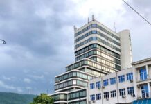 Пукната топловодна цевка ја поплави зградата на поранешна „Нова Македонија“