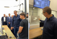 Вучиќ ја отвори српско-израелската фабрика за дронови – поради доверливост не ги повел новинарите/ВИДЕО