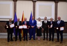 Ристовски: Големите спортски резултати стануваат дел од историјата на државата – доделени државните награди „8 Септември“