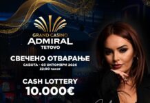 Свечено отворање на Grand Casino Admiral Tetovo