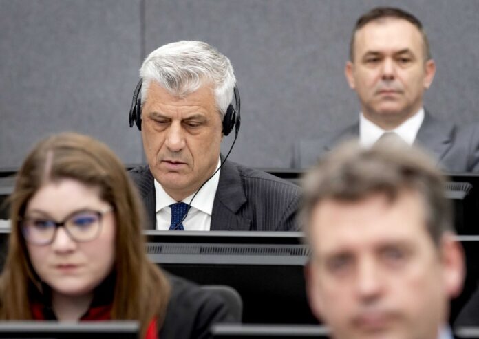 War crimes trial against former Kosovo president Thaci starts