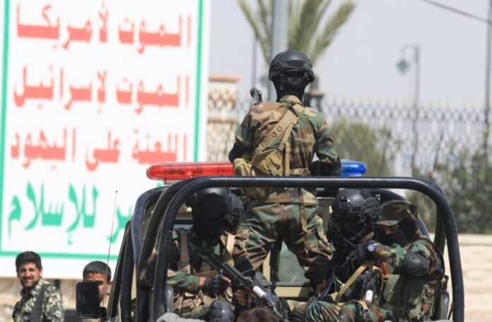 Houthi fighters patrol Sana’a amid rising tensions with Israel