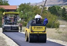Нов асфалт за улицата „3“ во Дељадровци