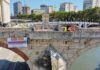 Камениот мост со современо осветлување
