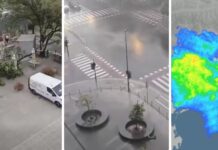 Бура ја погоди Словенија: Урнати покриви, паднати дрвја, многу потрошувачи без струја/ВИДЕО