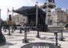 ФОТОВЕСТ: Градскиот плоштад се подготвува за претстојниот Пивофест