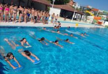 Заврши бесплатната школа за пливање во Кавадарци