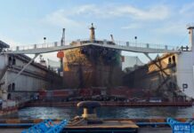Ужасна трагедија во Кина: Дваесет лица загинаа, а пет се водат како исчезнати по пожар на товарен брод/видео