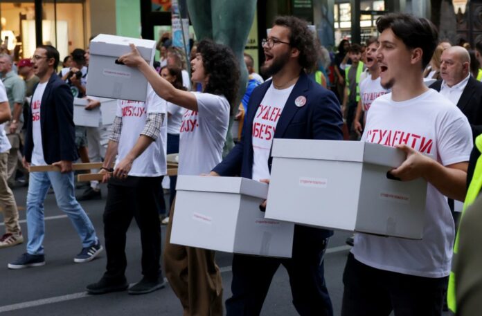 Serbia's student movement to challenge ruling party in upcoming elections