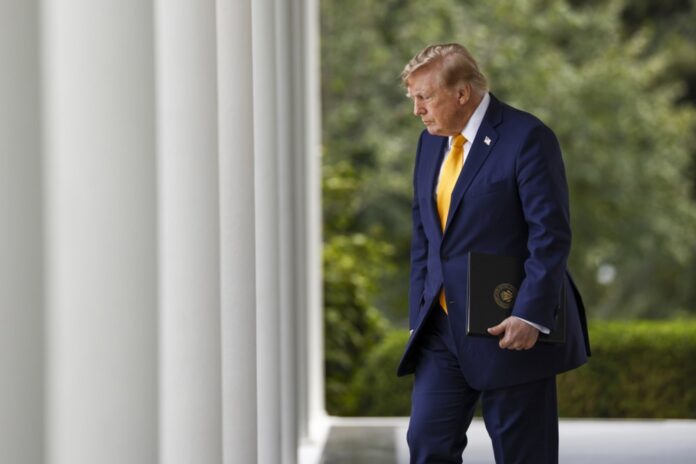 US President Trump hosts an education event in the Rose Garden