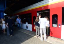 Тргна градскиот воз на линијата Зелениково – Железничка станица/ФОТОГАЛЕРИЈА