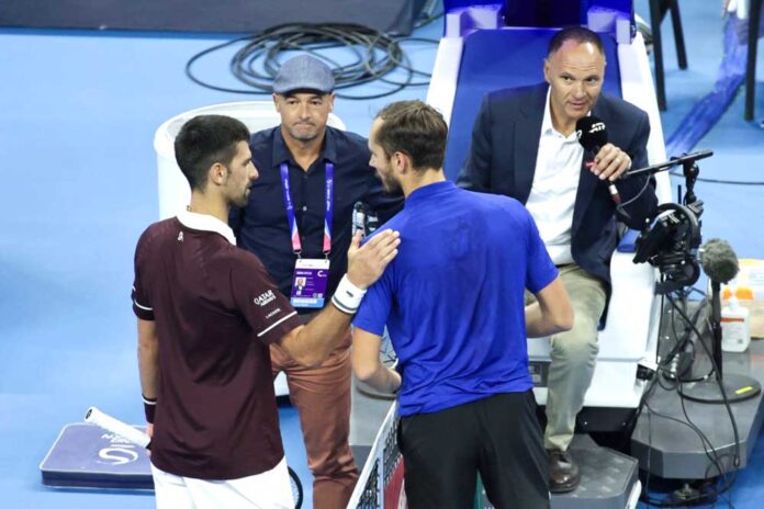 China Open tennis tournament in Beijing - Day 6