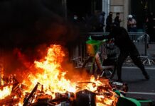 Деструктивни немири во Франција: По палењето, следеше дивеење по продавниците на „Хермес“ „Луј Витон“, „Епл“, крадците земаат што ќе им дојде при рака