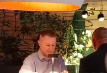 Груевски фотографиран во ресторан во Будимпешта, Маѓар го нарече бараниот криминалец