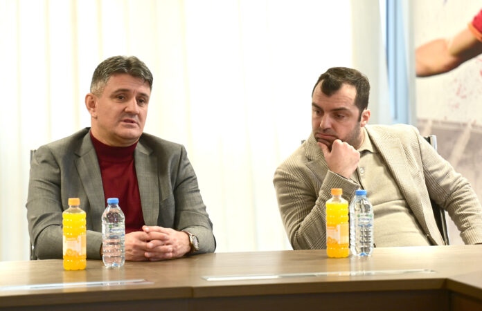 Masar Omeragic i Goran Pandev